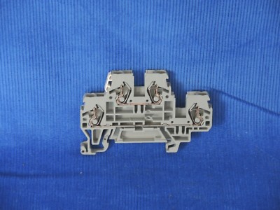 Wago 870-502, 2-level, 4 contacts, AWG 28-12 Terminal Block