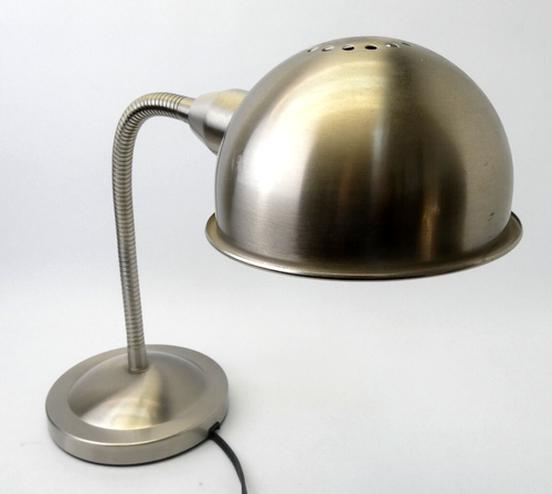IKEA Intertek Gooseneck Adjustable Silver 60WattMax 3053576 Table Desk Lamp