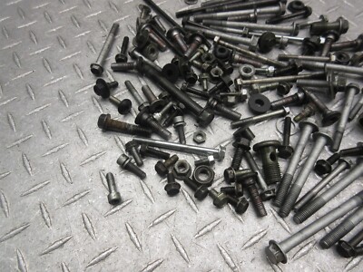 Nページ 1999 95-99 Kawasaki ZX600G ZG600 ZX6R Hardware Lot Nuts