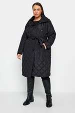 Evans Quilted Lightweight Longline Jacket
