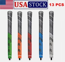 13 Pack 60R Golf Grips MCC PLUS4 Golf Club Grip Rubber Firm Control Performance