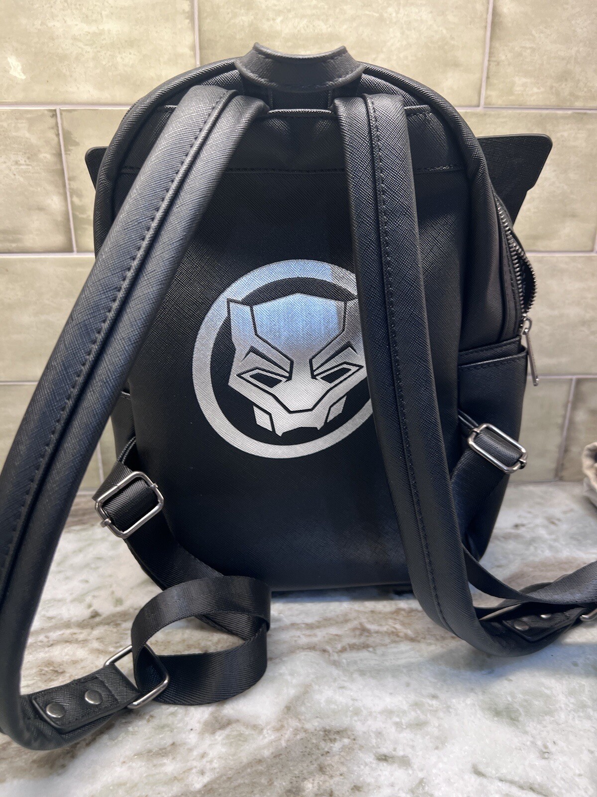 Loungefly Marvel Black Panther Wakanda Forever Backpack - Mini Backpack NWOT thumbnail 2