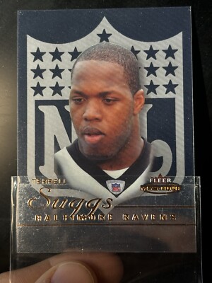 2003 Fleer Mystique Terrell Suggs Rookie /699 #101 F HOF RC RAVENS TFL ALLTIME 