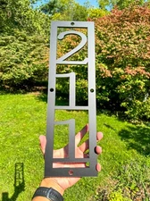 Personalized Home Address Sign house number Custom House Number Plaque