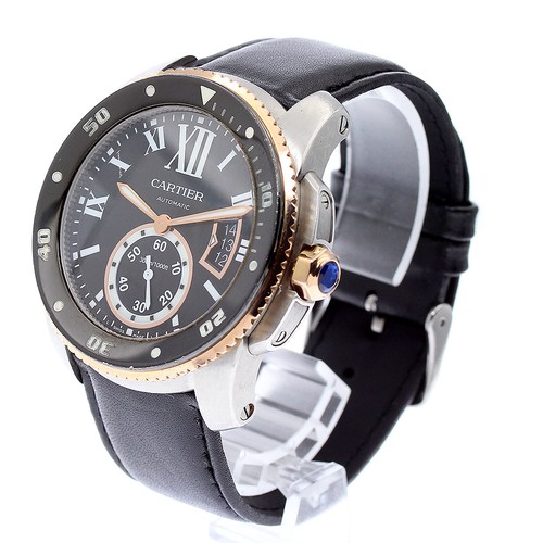 CARTIER Caliber de Cartier Diver W7100055 K18PGBezel Automatic Men's_876127 - Picture 3 of 7