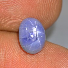 2.55Ct Romantic 6-Rays Star Unheated Burma Star Sapphire Gemstone