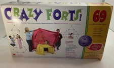 Set Of 2 Crazy Forts 69 Piece Set Original Building Set SEE DESCRIPTION