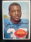 John Henry Johnson Autographed 1960 Topps Football Card #94 Steelers HOF