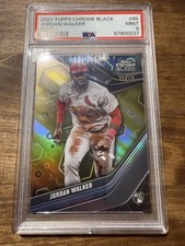 2023 Topps Chrome Black - Jordan Walker #65 Gold Mini-Diamond Refractor /50 (RC)