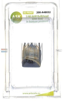 ASKA48032 1:48 ASK/Art Scale A6M Zero Bulkhead with Seat in Bottom Position