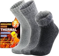 Thermosocken 3 Paar Damen Herren Winter Winte...