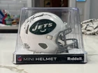 Joe Namath Signed NY Jets Mini Helmet w/ Namath & NFL Holograms Riddell