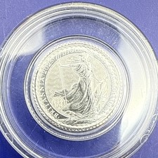 £10 Great Britain 1/10 oz .9995 Fine Platinum Britannia Coin BU Charles 3 2143.20 per troy oz