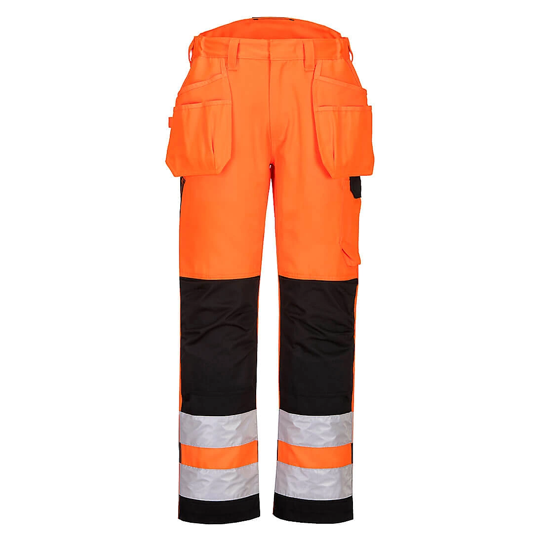 PORTWEST PW242 PW2 HI-VIS HOLSTER POCKET  TROUSER ORANGE (38 inch) FREE POSTAGE