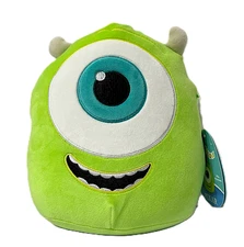 Squishmallows Disney Pixar Mike Wazowski Monsters Inc. 8" Plush Brand-New w/Tag