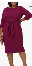 ADRIANNA PAPELL DRESS/LENGTH 41"/SIZE 16W/NEW WITH TAG/RETAIL$149/STRETCH