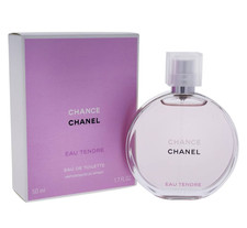 CHANEL Chance Eau Tendre EDT Vaporisateur Spray 1.7oz / 50ml NEW FACTORY SEALED
