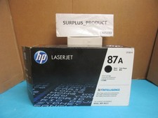 GENUINE HP 87A CF287A BLACK LASERJET TONER CART M506 MFP M527 OPEN BOX