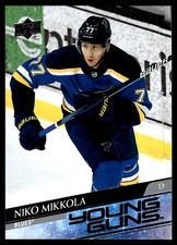2020-21 Upper Deck Young Guns Niko Mikkola Rookie St. Louis Blues #470