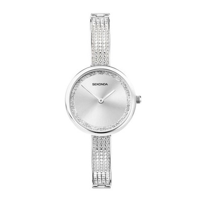 Damen Sekonda Aurora Sparkle Armreif Uhr Modell 40597.205 UVP 69,99£