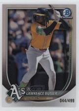 2025 Bowman Chrome Refractor 44/499 Lawrence Butler #65 0b3