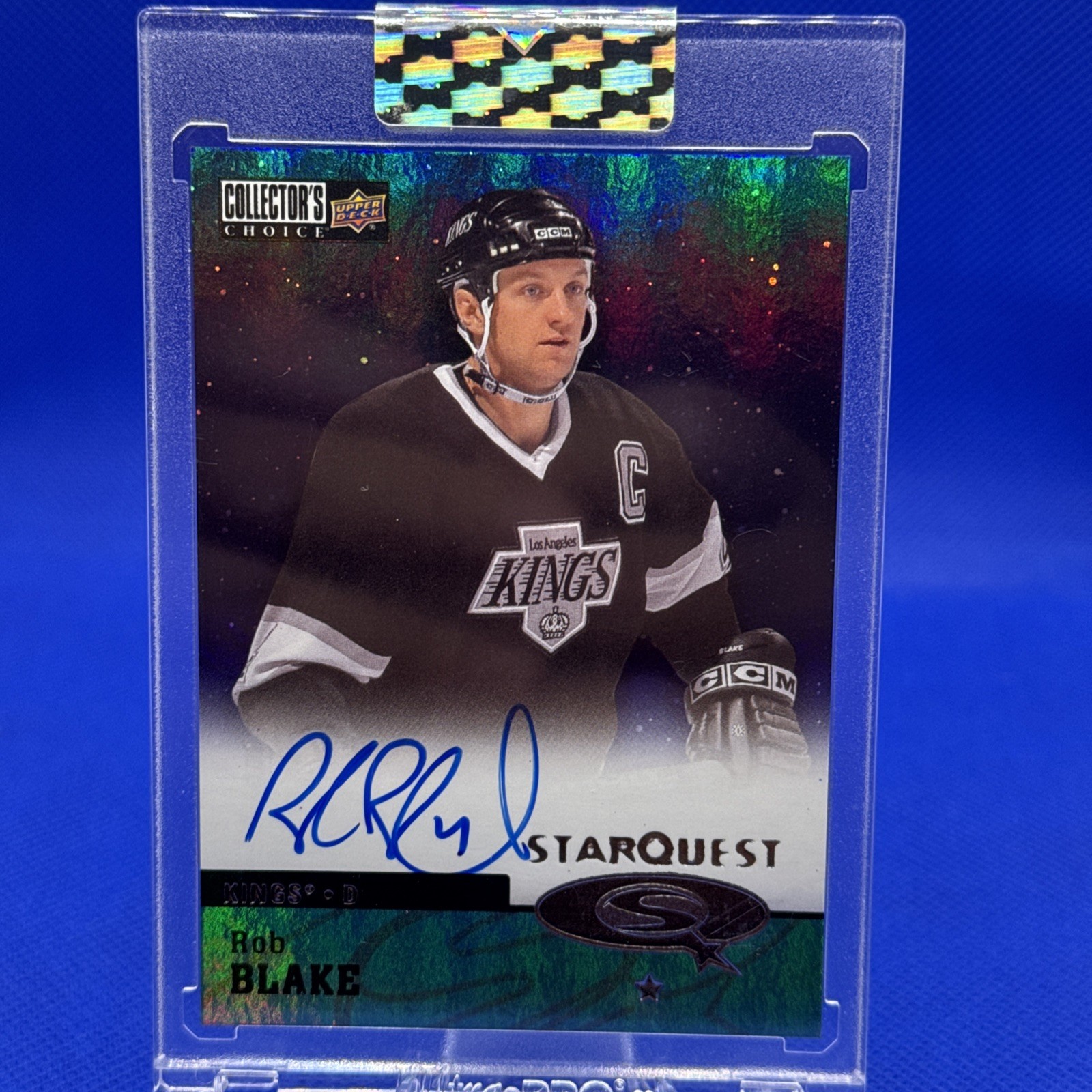 2024-25 Upper Deck Clear Cut  Starquest Greats Auto Rob Blake