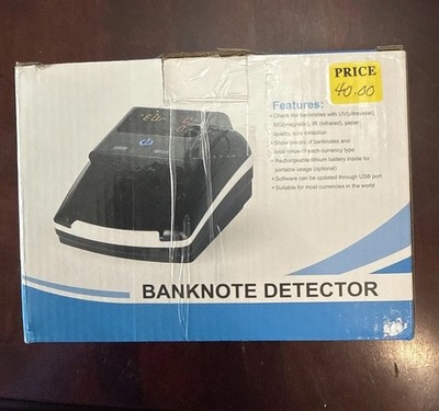 Small currency detector 5W UV currency detector US dollar euro currency detector