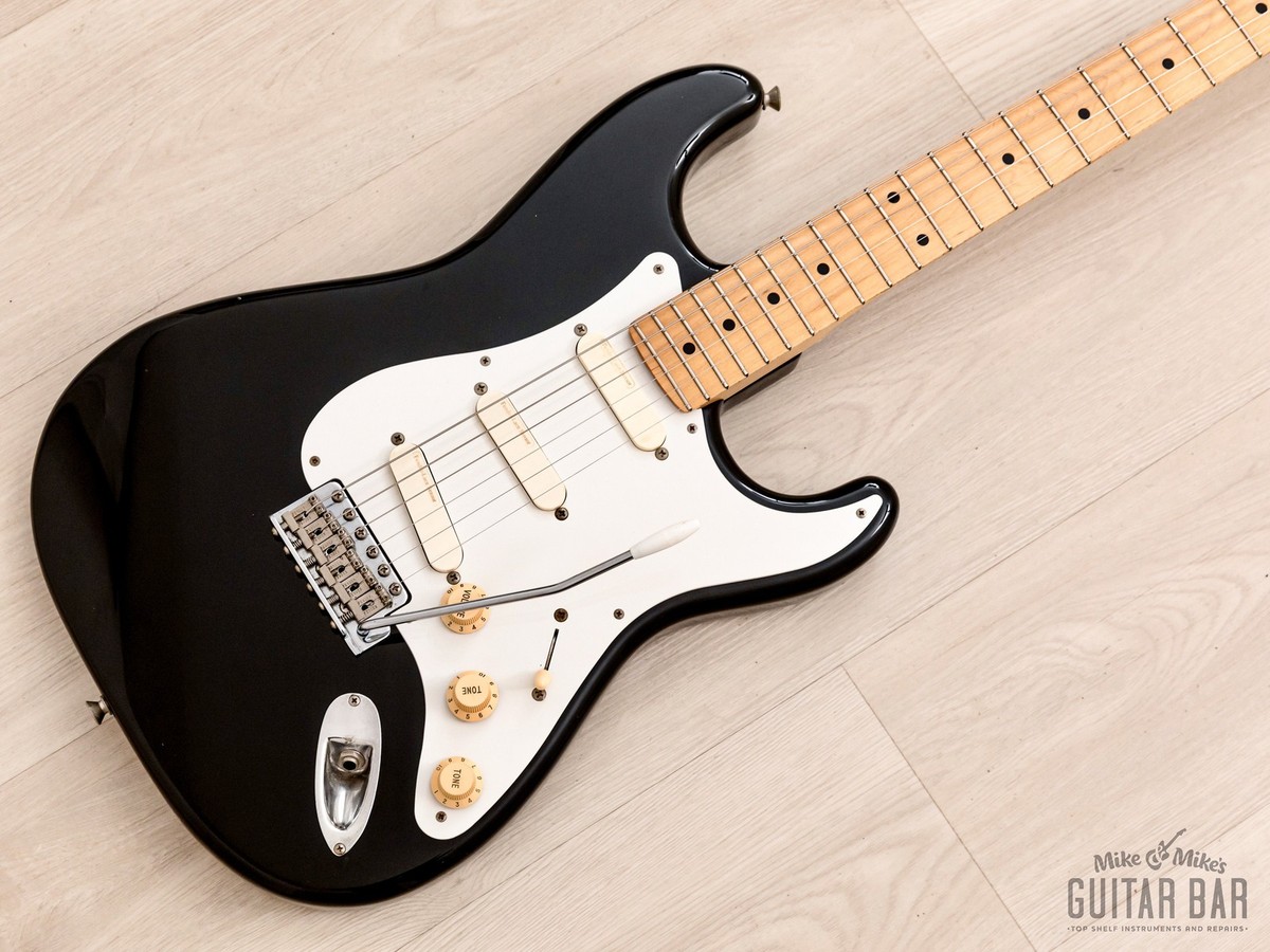 ギター Fender Japan ST54-95LS Stratocaster BLK 1999 Fender Stratocaster '54 Vintage Reissue ST54-95LS Blackie