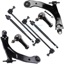 8X Front Control Arm Tie Rod Kit For Chevrolet Cobalt Pontiac G5 Saturn Ion 2.2L