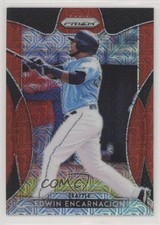 2019 Panini Prizm Tier II Red Mojo Prizm 173/299 Edwin Encarnacion #144 1u6
