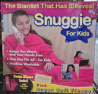 Pink Snuggie for Kids Blanket with Sleeves - NEW IN BOX!