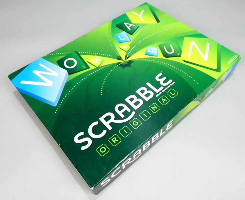 Original Scrabble Board Game by Mattel 2012 Edition - (10yrs+) ~ Complete - Image 4 of 4