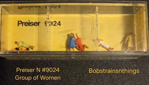 De colección NUEVO Preiser escala N #9024 6 piezas Grupo de mujeres en caja original 1:160 | Zustand: New