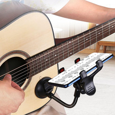 Guitar Head Phone Holder Mount for Live Broadcast Teaching Video Recording