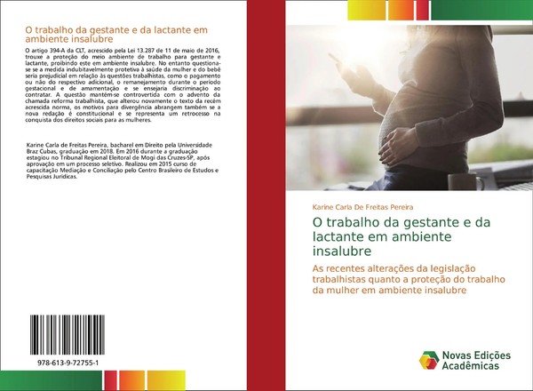 O Trabalho Da Gestante E Da Lactante Em Ambiente Insalubre Pereira Taschenbuch-image