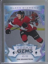 2019-20 Upper Deck Black Diamond Rookie Gems Spectrum 45/99 Erik Brannstrom 7b5