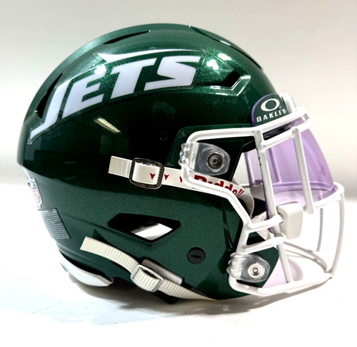 RIDDELL SPEED FLEX NEW YORK JETS TROPHY FOOTBALL HELMET LARGE