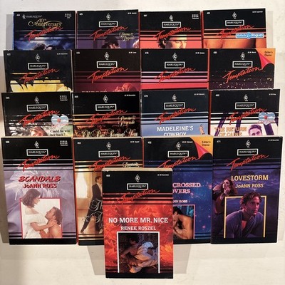 Harlequin Temptation Book Lot (17) Romance (B3)