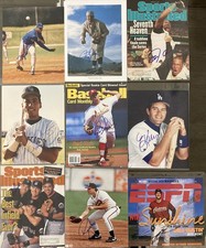 18  MLB Stars signed photos autograph Clemens, Doc, Justice, Karos