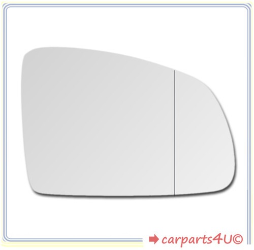 TarosTrade 57 0790 R 50600 Cristal De Retrovisor Calefactable Posterior A 2010 Lado Derecha