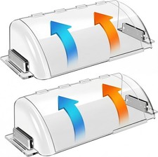 2 Pack Adjustable Air Vent Deflector-9  To15.5  Magnetic Floor Vent Covers for AC