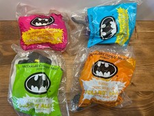 McDonald's Batman Vehicles Complete MIP Happy Meal Set of 4