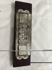 RARE Antique M Hohner Marine Band Tremolo Double 64 Hole German Harmonica