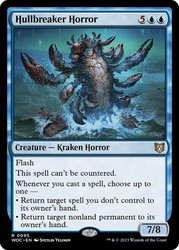 Hullbreaker Horror 095 Commander: Wilds of Eldraine Rare MTG