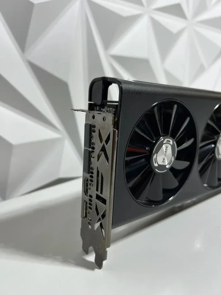XFX RADEON AMD 5700XT 8GB - USED - BLACK - 4X OUTPUT - Image 4 of 4