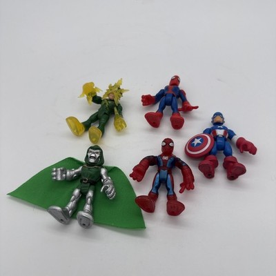 Marvel Playskool Super Hero Adventures Lot Of 5 Action Figures 