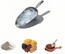 Heavy Duty Cast Aluminum Ice Scoop With Ergonomic S-curve Handle Food Grade Heavy Duty Cast Aluminum Ice Scoop With Ergonomic S-curve Handle Food Grade