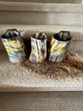Natural Medieval Viking Dining Bovine Horn Be...