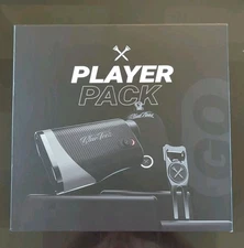 NEW! NIB Blue Tees Golf Player Pack Rangefinder 3 Max + Speaker + Divot Tool