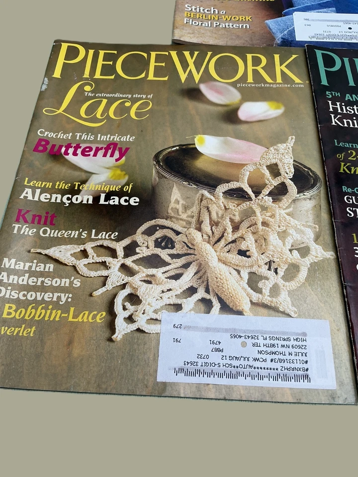 3 issues Piecework 2011 Numbers 1, 2 and 3 - Image 2 of 4